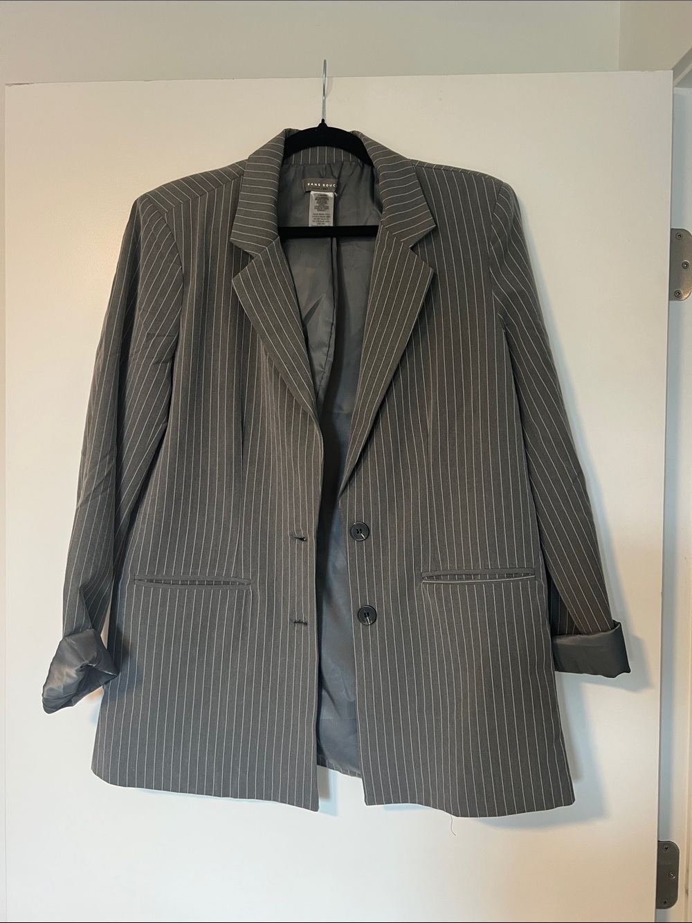 Pinstripe blazer